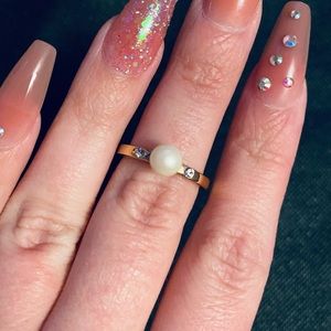 kate spade - Pearl cocktail ring